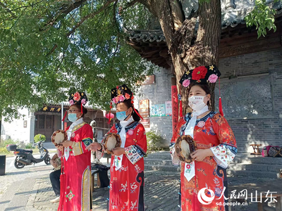 青州古城里的滿族八角鼓 非遺藝術(shù)的當(dāng)代傳承與創(chuàng)新